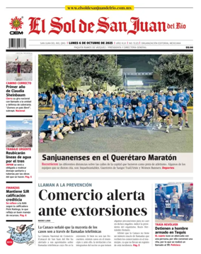 Cover of El Sol de San Juan del Río