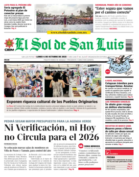Cover of El Sol de San Luis Potosi