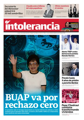 Cover of Intolerancia Diario