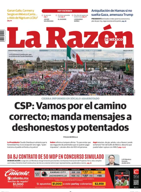 Cover of La Razón de México