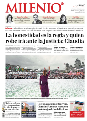 Cover of Milenio Jalisco