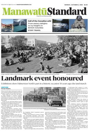 Cover of Manawatu Standard