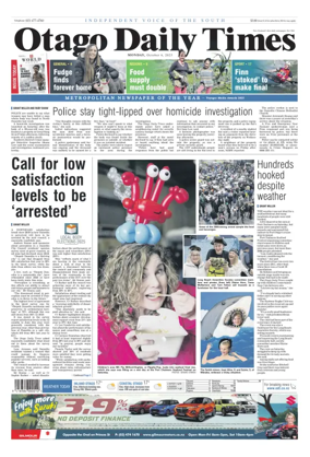 Cover of Otago Daily Times