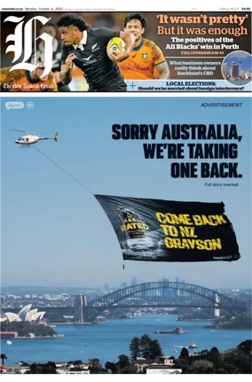 Cover of The New Zealand Herald