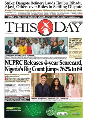 Cover of THISDAY