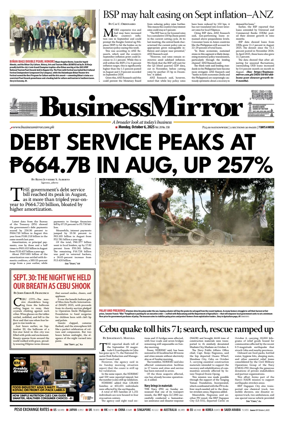 Cover of BusinessMirror