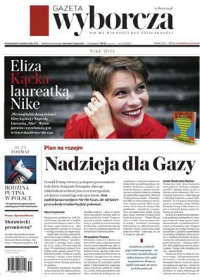Cover of Gazeta Wyborcza