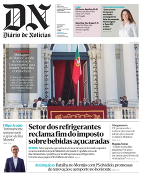 Cover of Diario de Noticias