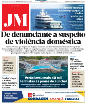 Cover of Jornal Madeira