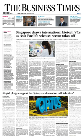 Cover of The Business Times