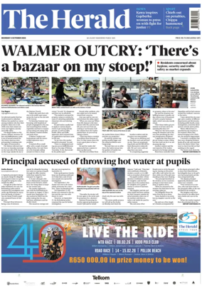 Cover of The Herald (South Africa)