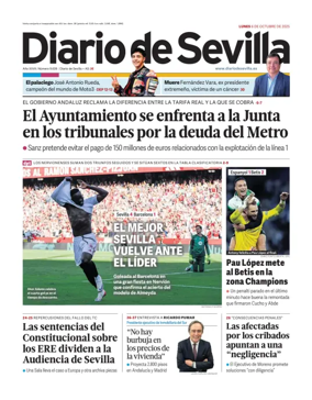 Cover of Diario de Sevilla