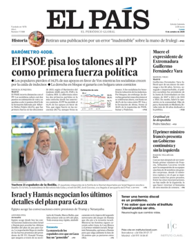 Cover of El País (Catalunya)