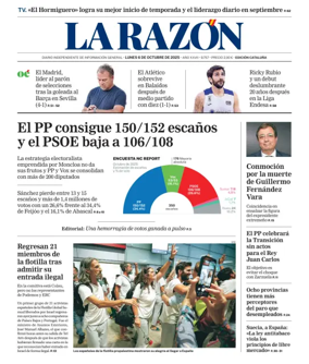 Cover of La Razon (Cataluna)