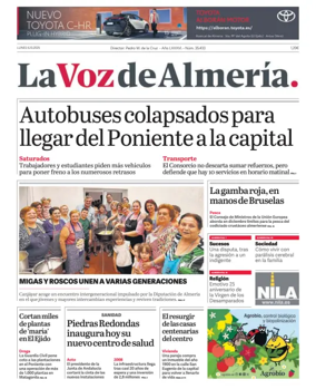 Cover of La Voz de Almería