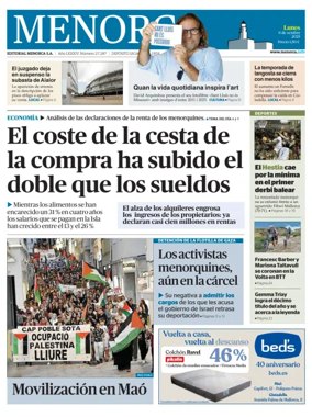 Cover of Menorca Diario Insular