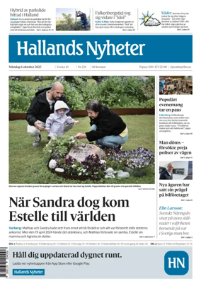 Cover of Hallands Nyheter