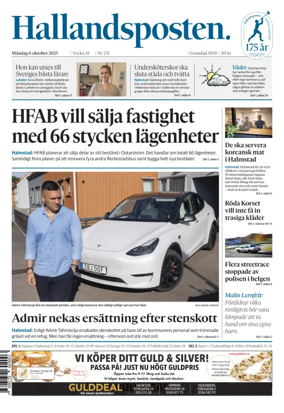 Cover of Hallandsposten
