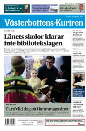 Cover of Västerbottens-Kuriren
