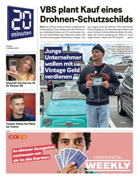 Cover of 20 Minuten - Basel