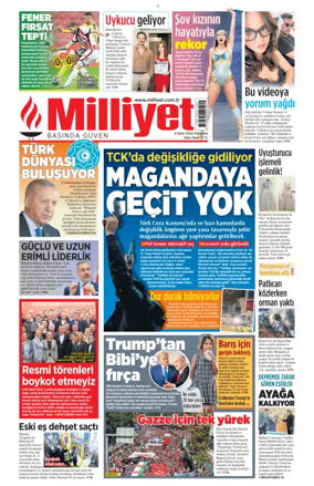 Cover of Milliyet