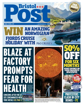 Cover of Bristol Post