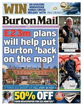 Cover of Burton Mail