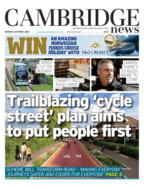 Cover of Cambridge News