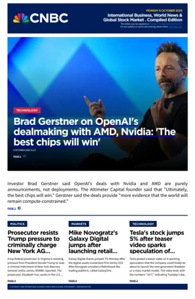 Cover of CNBC