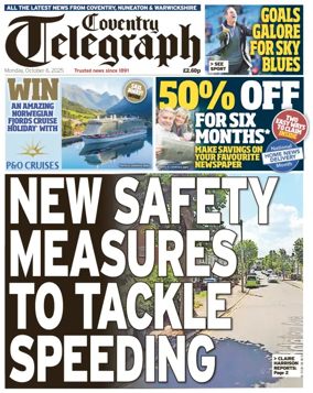 Cover of Coventry Telegraph