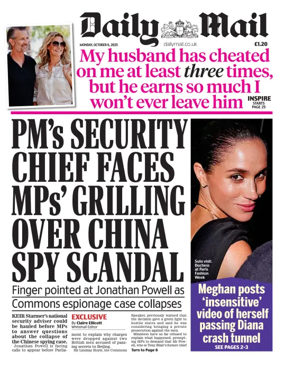 Cover of Daily Mail