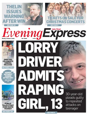 Cover of Evening Express (Extra Edition)