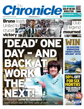 Cover of The Chronicle (South Tyneside and Durham)
