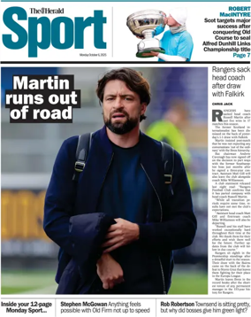 Cover of Herald Sport