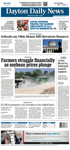 Cover of Dayton Daily News