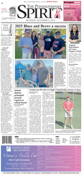 Cover of The Punxsutawney Spirit