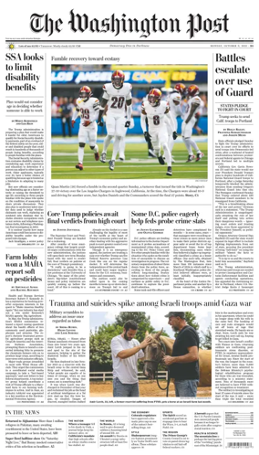 Cover of The Washington Post