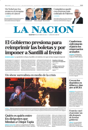 Cover of La Nacion