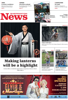 Cover of Shepparton News