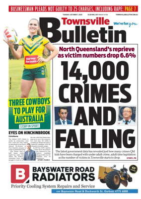 Cover of Townsville Bulletin