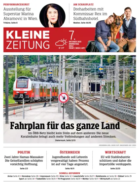 Cover of Kleine Zeitung Steiermark