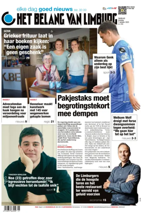 Cover of Het Belang van Limburg