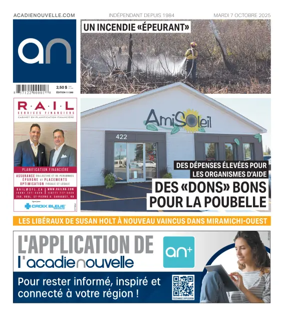 Cover of Acadie Nouvelle
