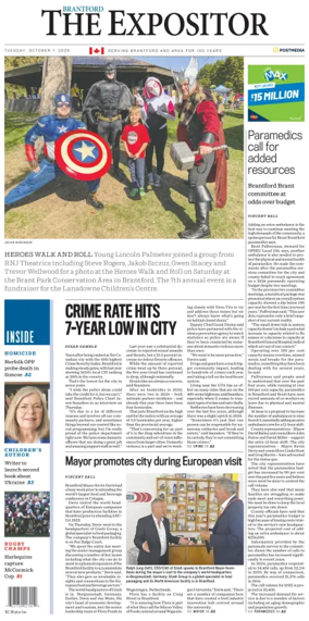 Cover of The Expositor (Brantford)