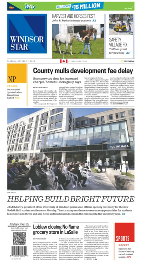 Cover of Windsor Star