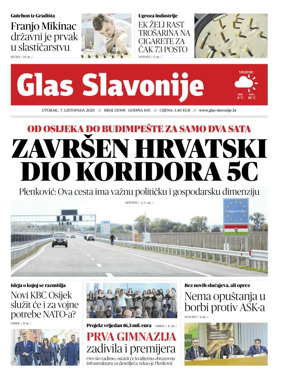 Cover of Glas Slavonije