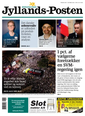 Cover of Jyllands-Posten