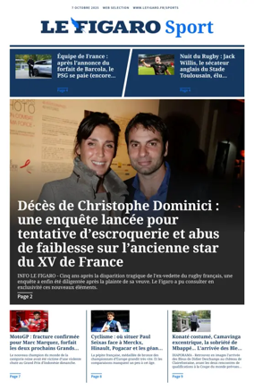 Cover of Le Figaro Sport