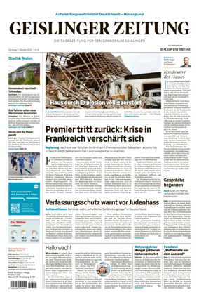 Cover of Geislinger Zeitung