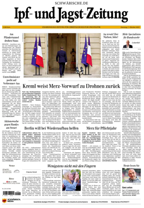 Cover of Ipf- und Jagst-Zeitung